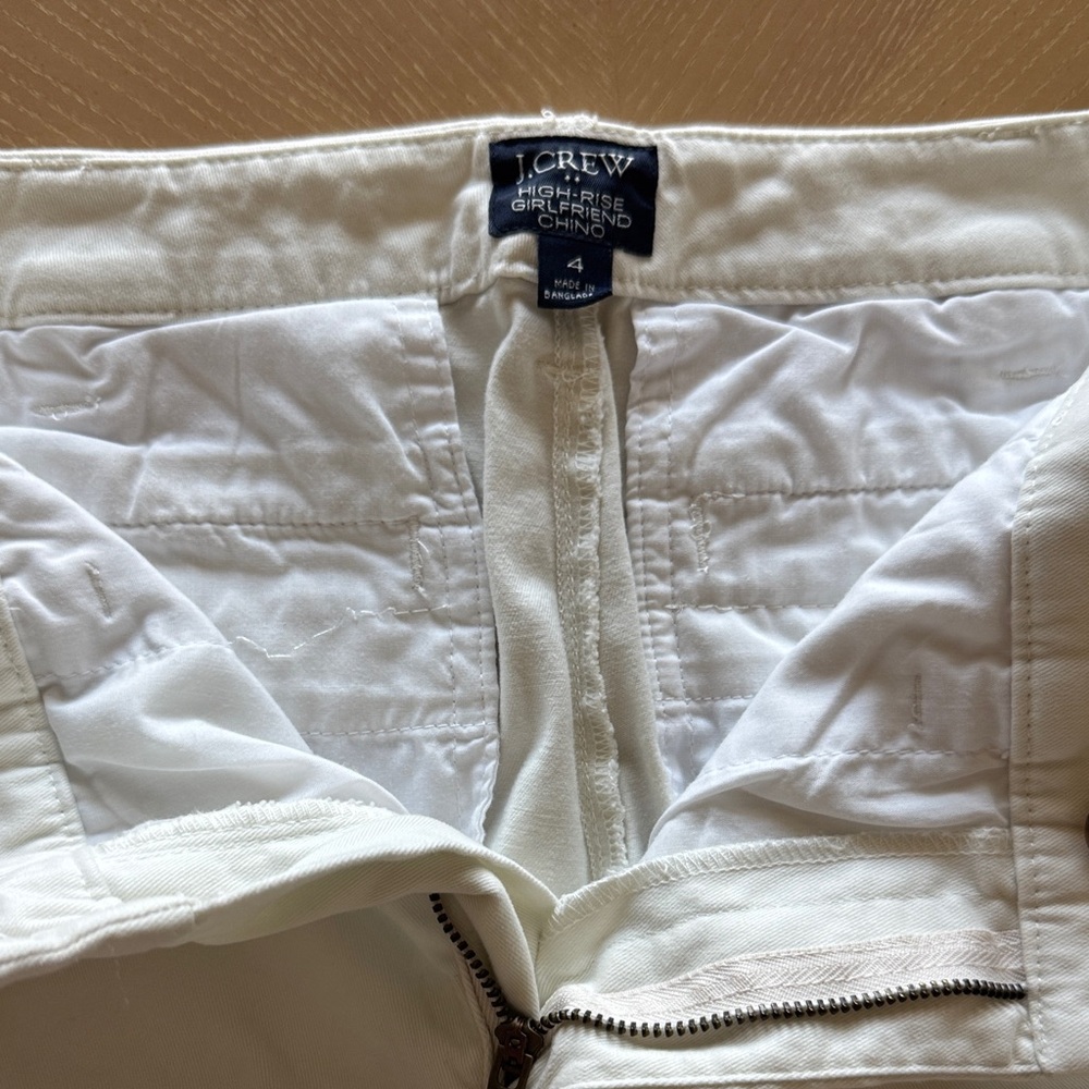 J. Crew High-Rise Girlfriend Chino Pants